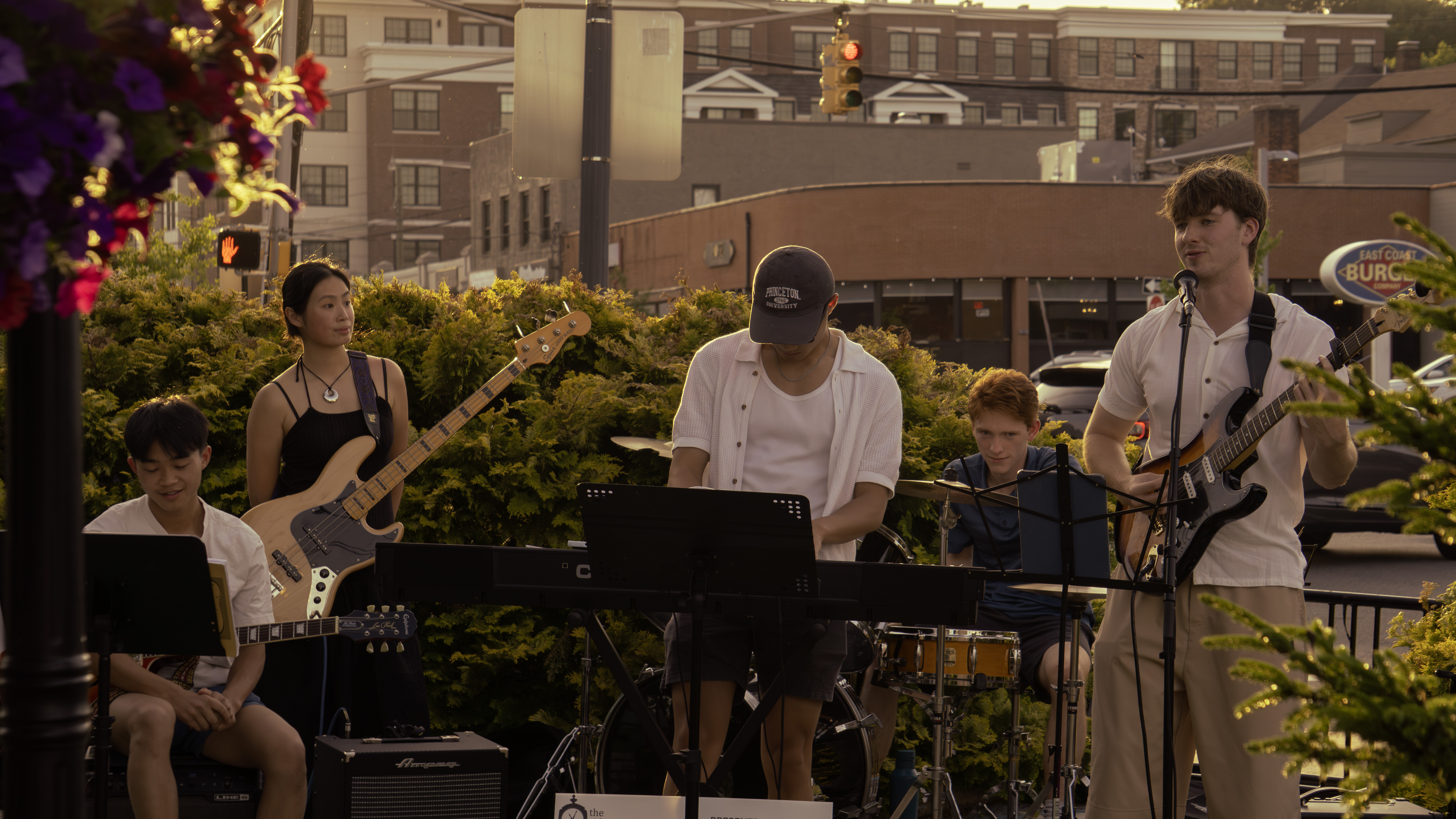 Liam Bohan performing live with his band — photo by @redeemed_visuals